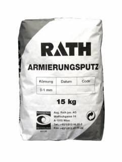 RATH, základová omietka ARMIERUNGSPUTZ, biela, šedé vrece 15kg