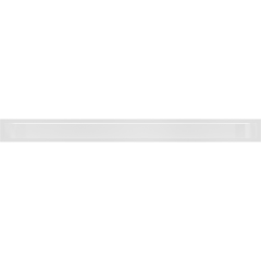 Krbová mriežka LUFT 9×100 cm, biela, bez žalúzie