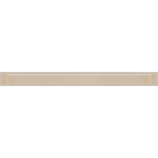 Krbová mriežka LUFT 9×100 cm, krémová, bez žalúzie