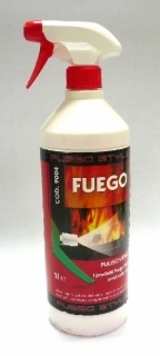 Čistič skla FUEGO, objem 0,5 l, odstraňovač sadzí a mastnoty